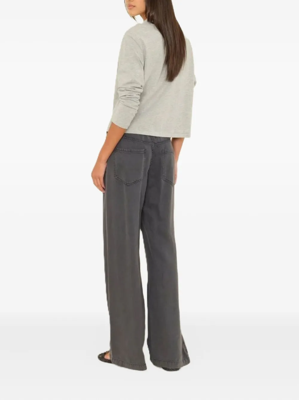 Xirena Wide-leg Jeans In Gray