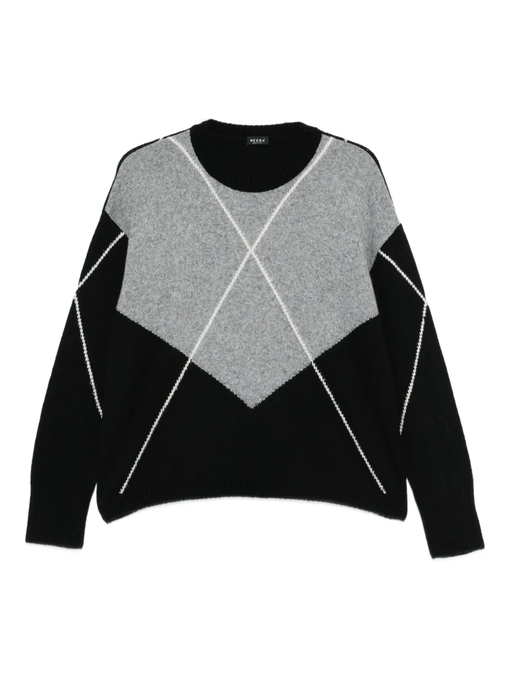 Neera argyle knitwear | Grey | Image 1