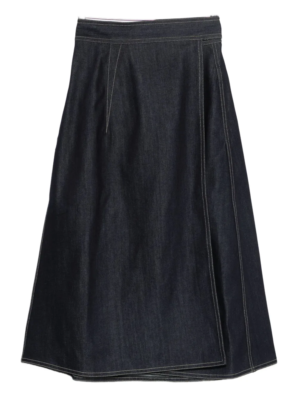 Sofie D'hoore Stieglitz Denim Skirt In Blue