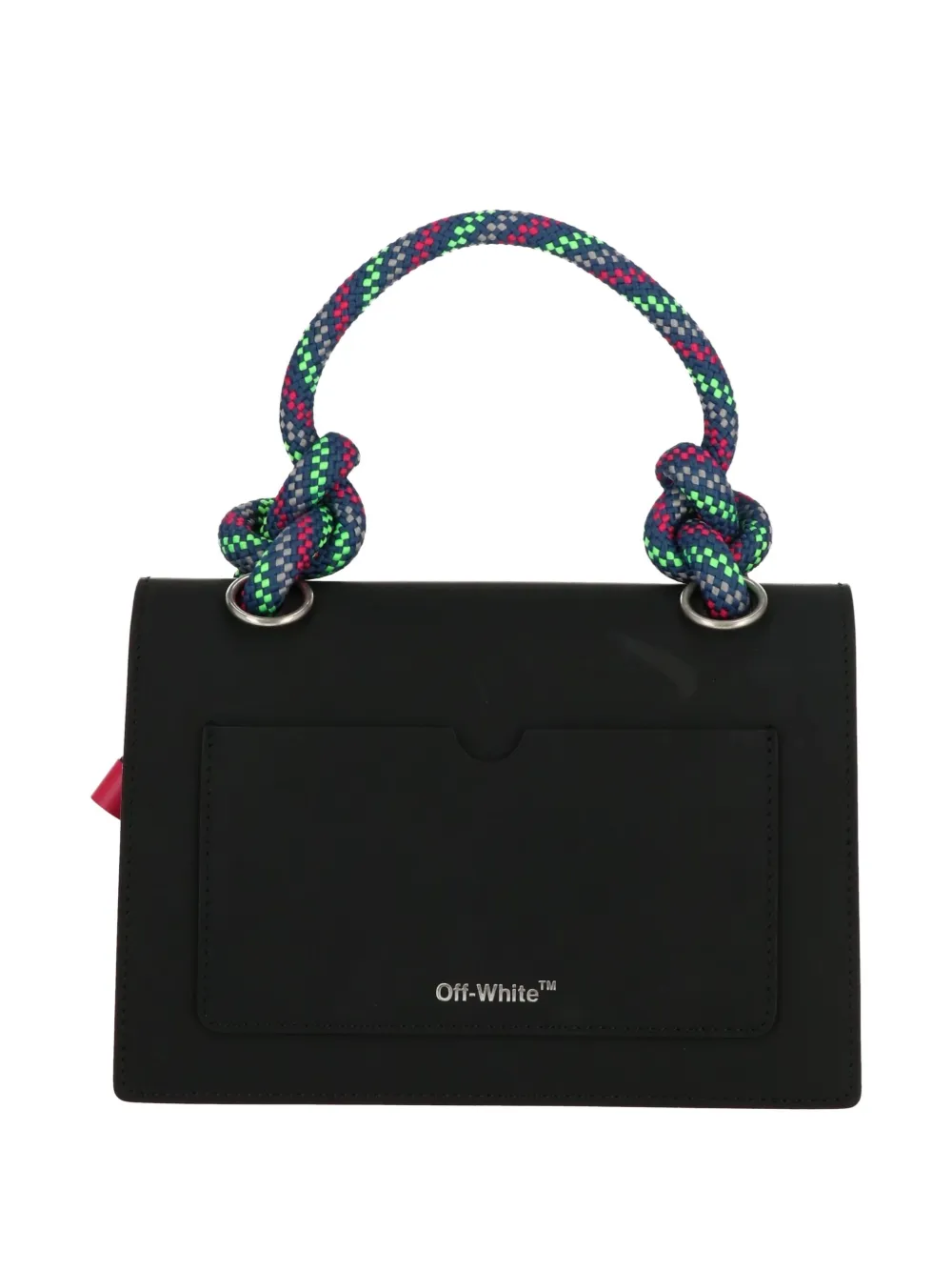 Off-White Gummy Jitney 2.8 shopper - Zwart