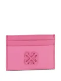 Off-White Arrows card holder - Pink