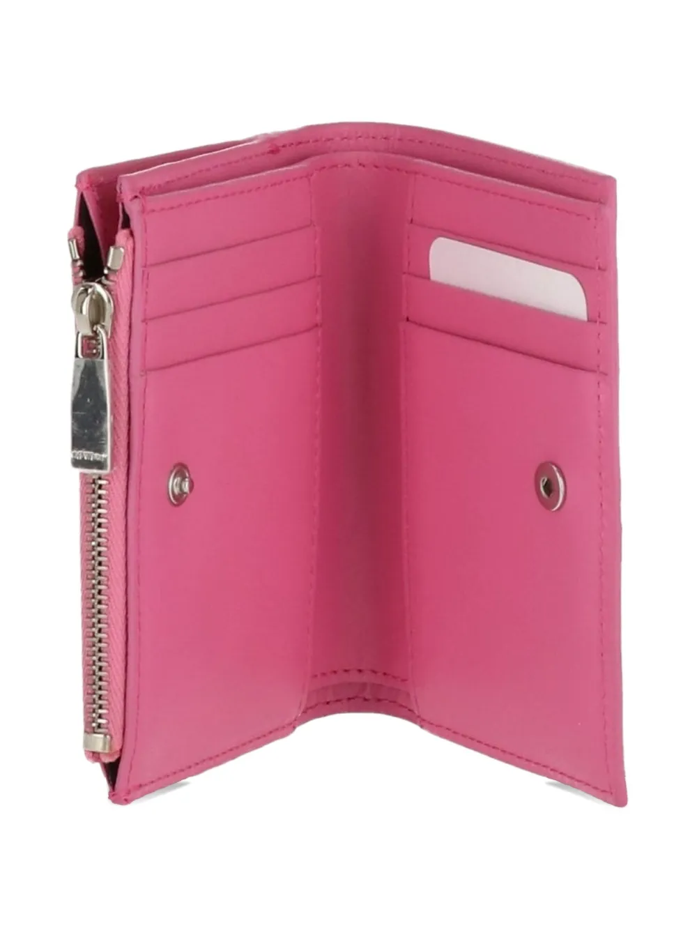 Off-White Arrows portemonnee met rits Roze