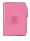 Off-White Arrows zip wallet - Pink