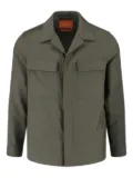 Cruna virgin-wool shirt - Green