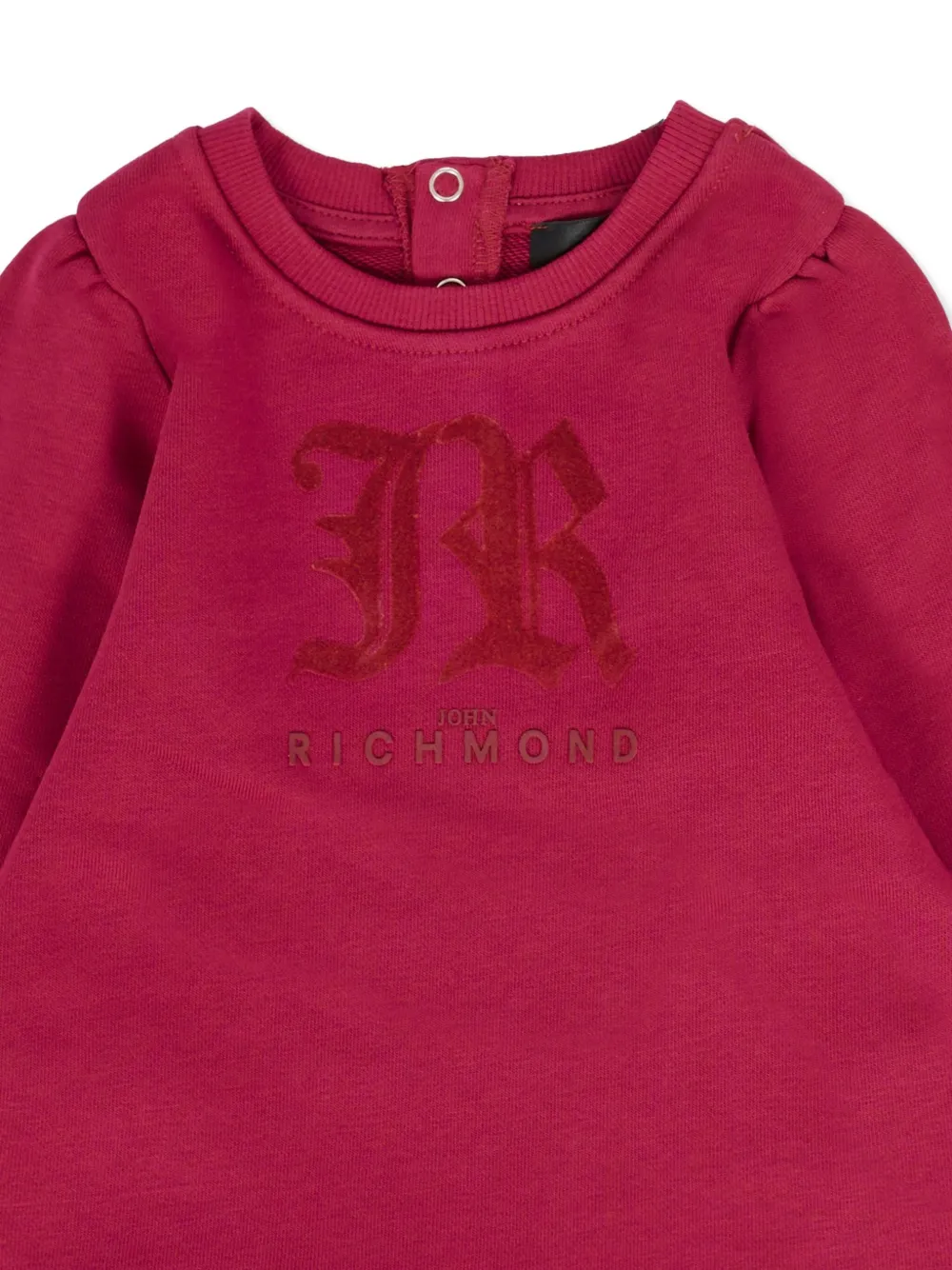 John Richmond Junior Jurk met lange mouwen Rood