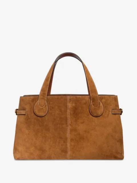 STAUD Piper suede tote bag