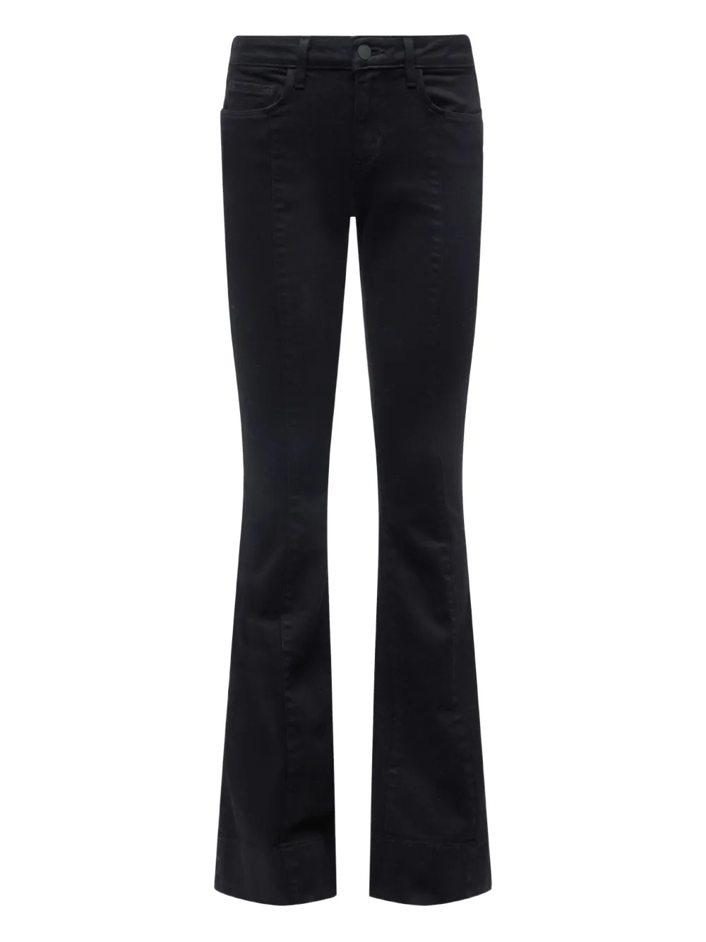 L'agence Lenora Low-rise Flare Jean In Black