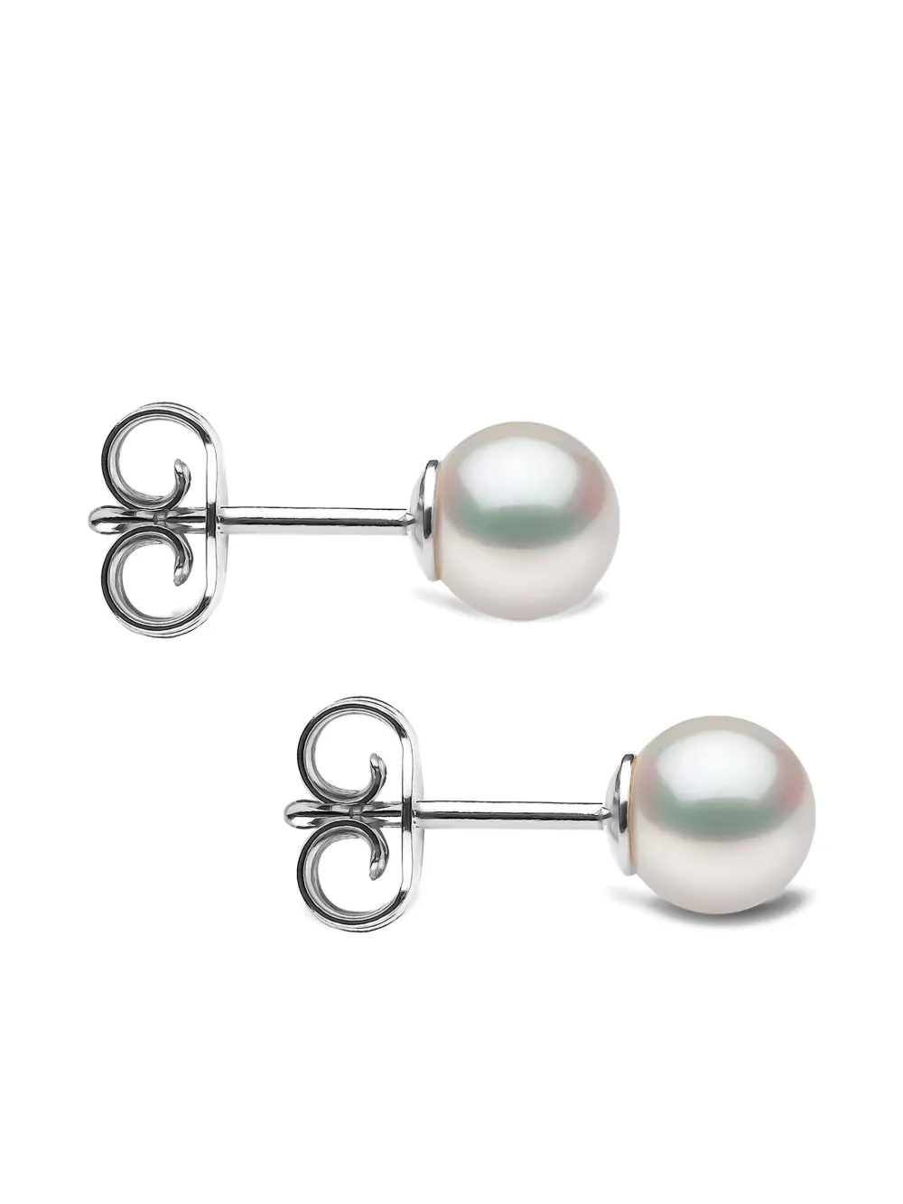 Yoko London white gold pearl earrings | Women | Image 2