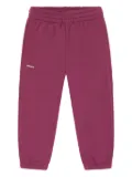Pangaia Kids logo-print track pants - Purple