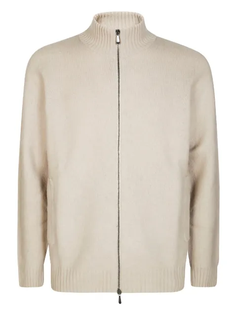 Drumohr zip-fastening long-sleeves cardigan