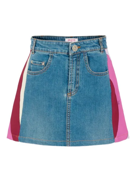PUCCI Junior panelled skirt