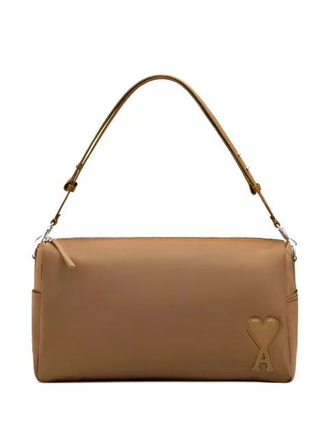 AMI Paris heart-patch shoulder bag