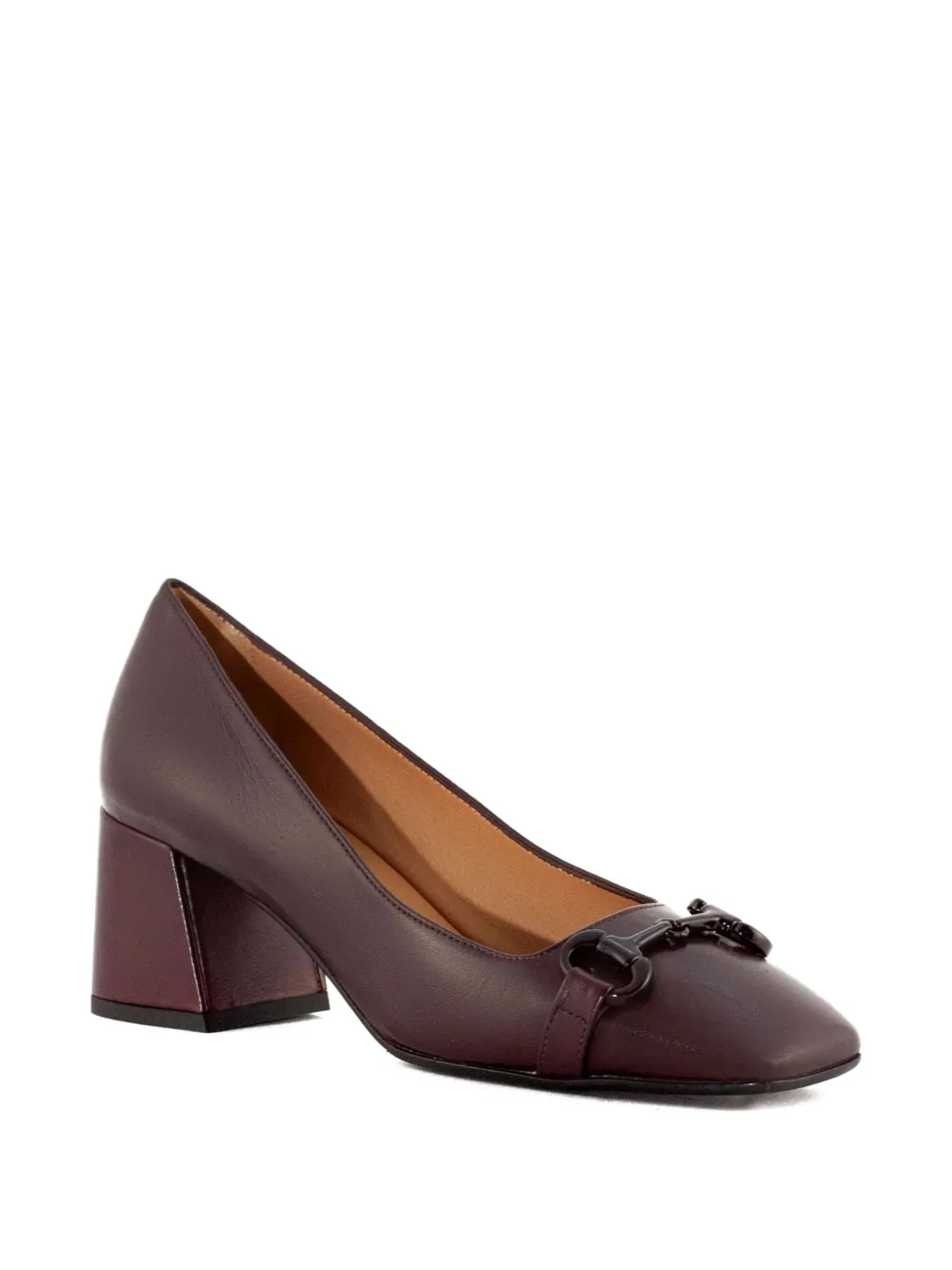 mara bini 60mm leather heeled pumps | Heeled Pumps | Image 2