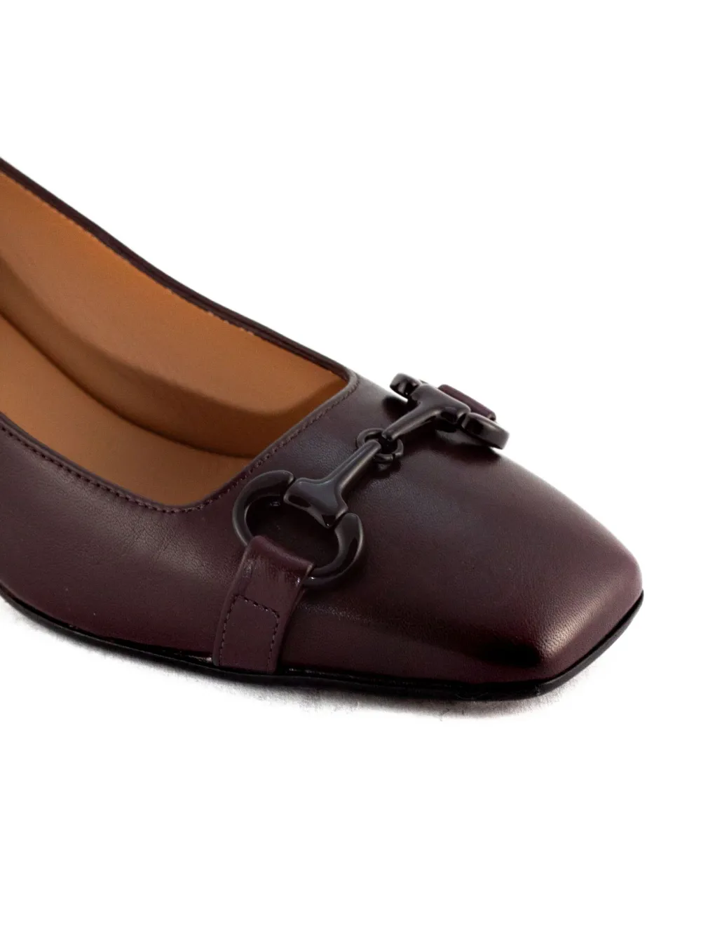 Mara Bini 60mm Leather Heeled Pumps In Red
