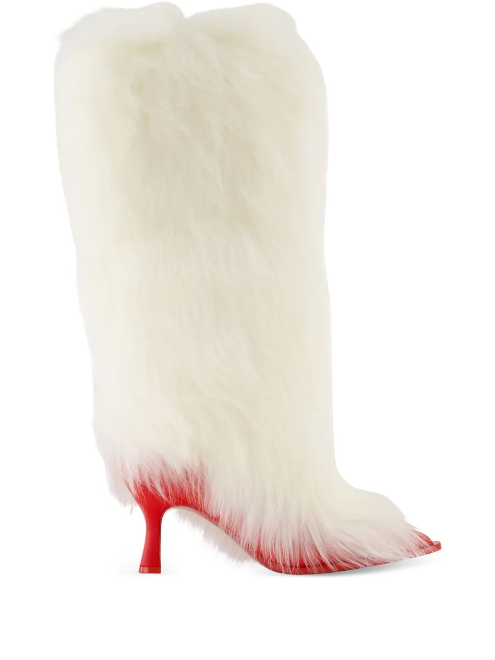 UGG x Ambush fur heeled boots | White | Image 1