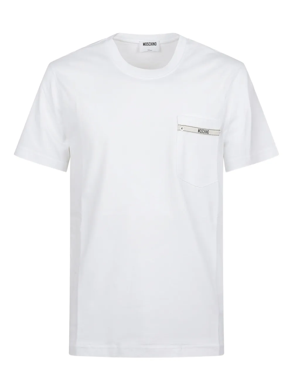 Moschino pocket crew-neck T-shirt - Bianco