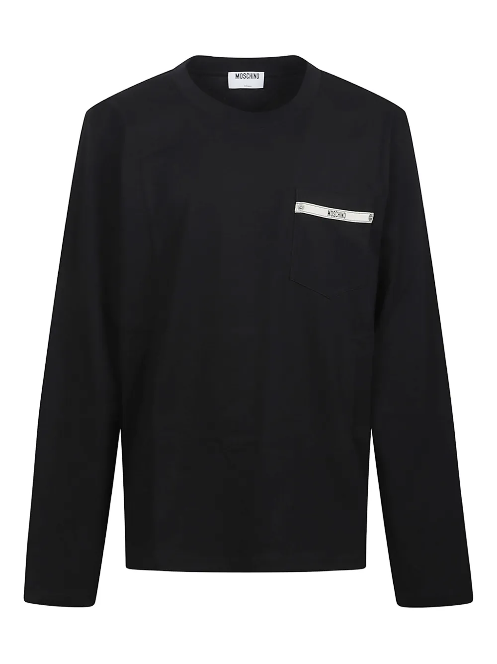 Moschino pocket long-sleeve T-shirt - Nero