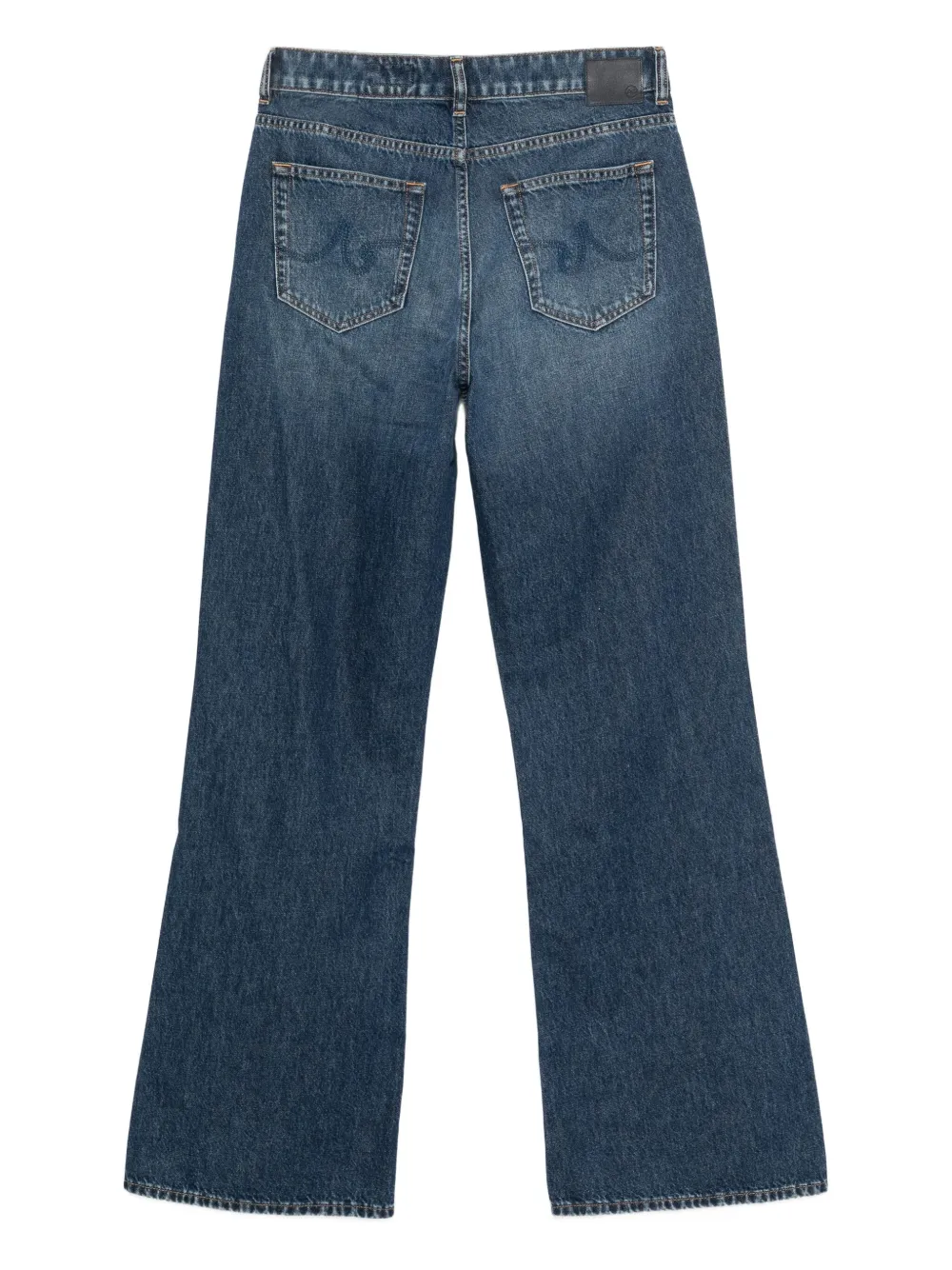 AG Jeans whiskering-effect jeans - Blauw