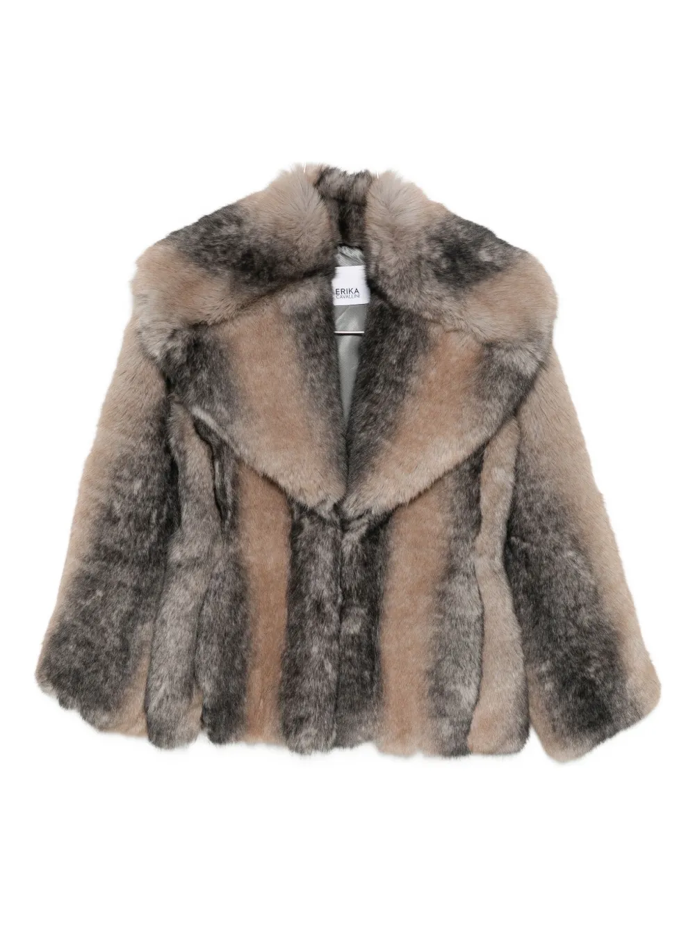 Erika Cavallini Iris Coat In Brown