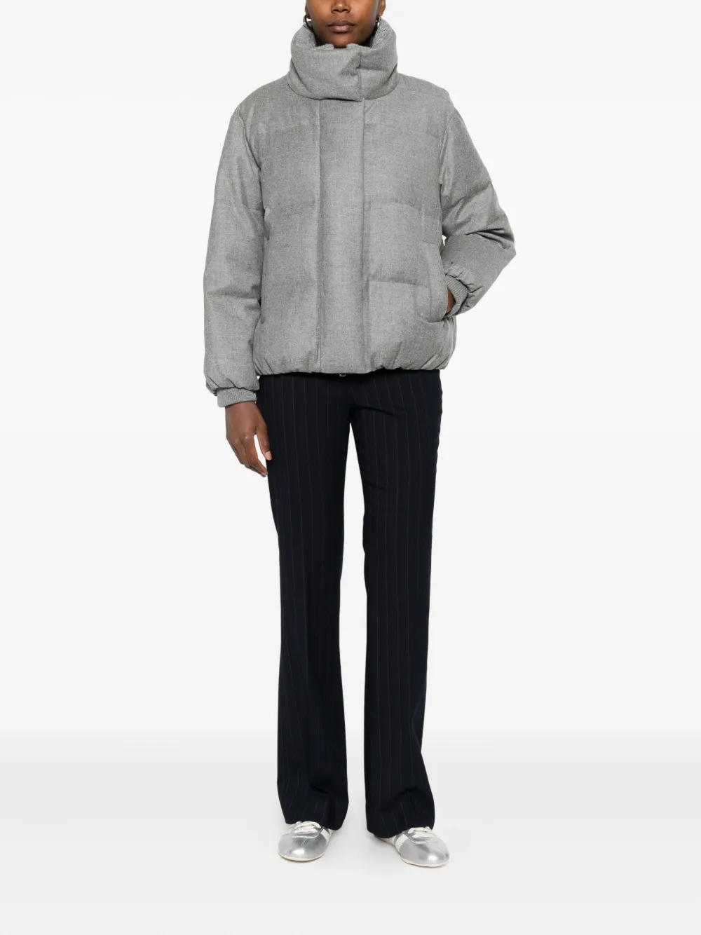 PINKO Gestreepte broek Blauw