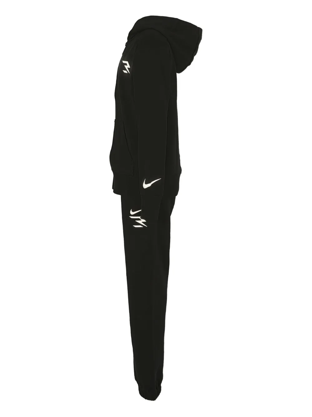 Nike Kids Trainingspak met logo Zwart