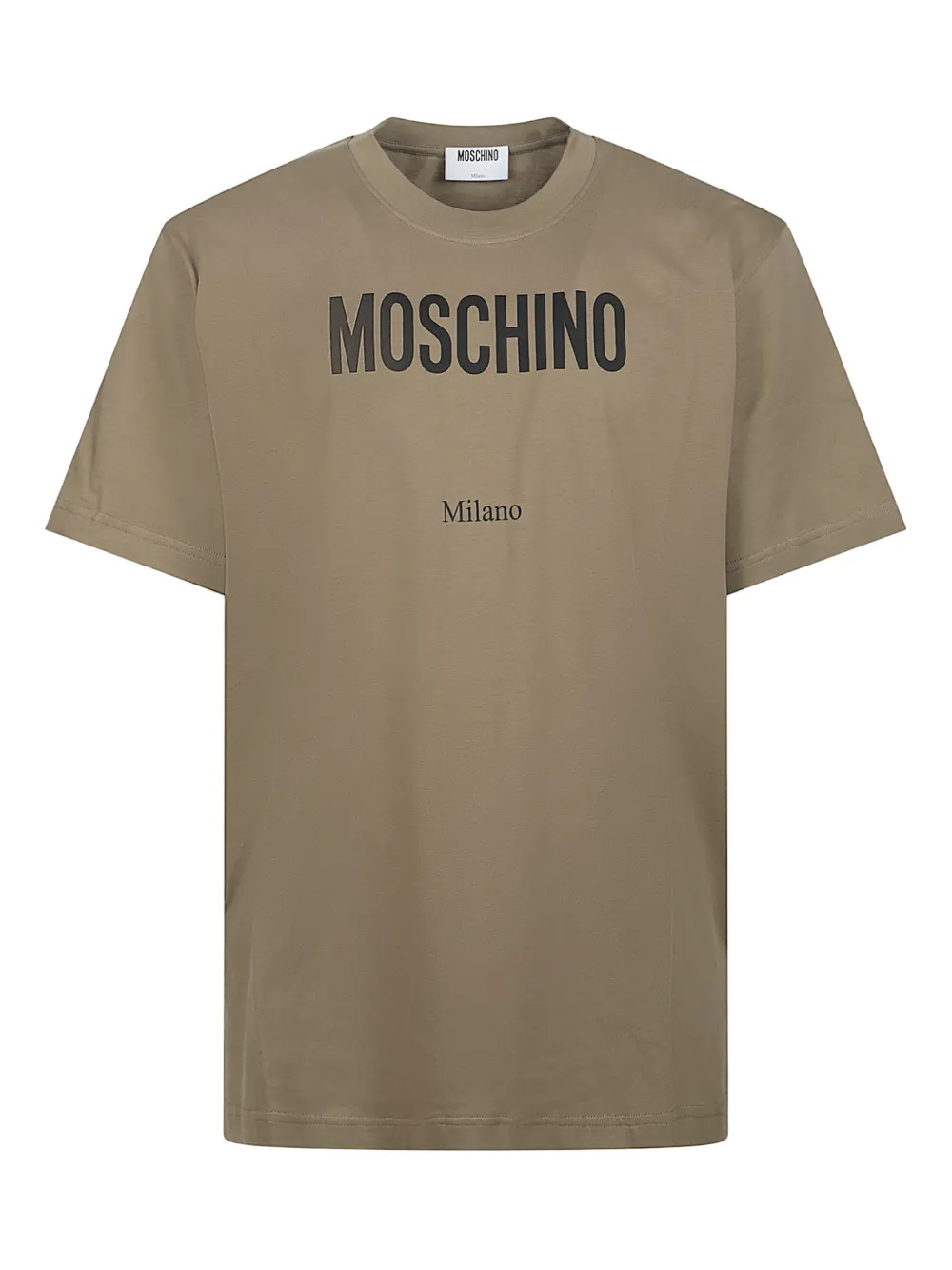 Moschino logo-print T-shirt - Verde
