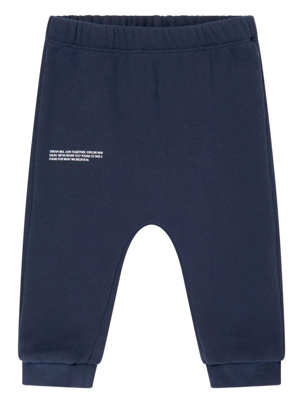 Pangaia Kids slogan-print leggings | Blue | Image 1