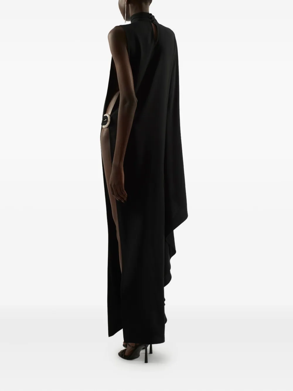 Michela Ring-Detail Midi Dress