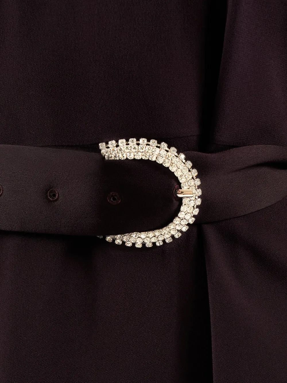 Taller Marmo Fitzgerald maxi-jurk met ceintuur Bruin