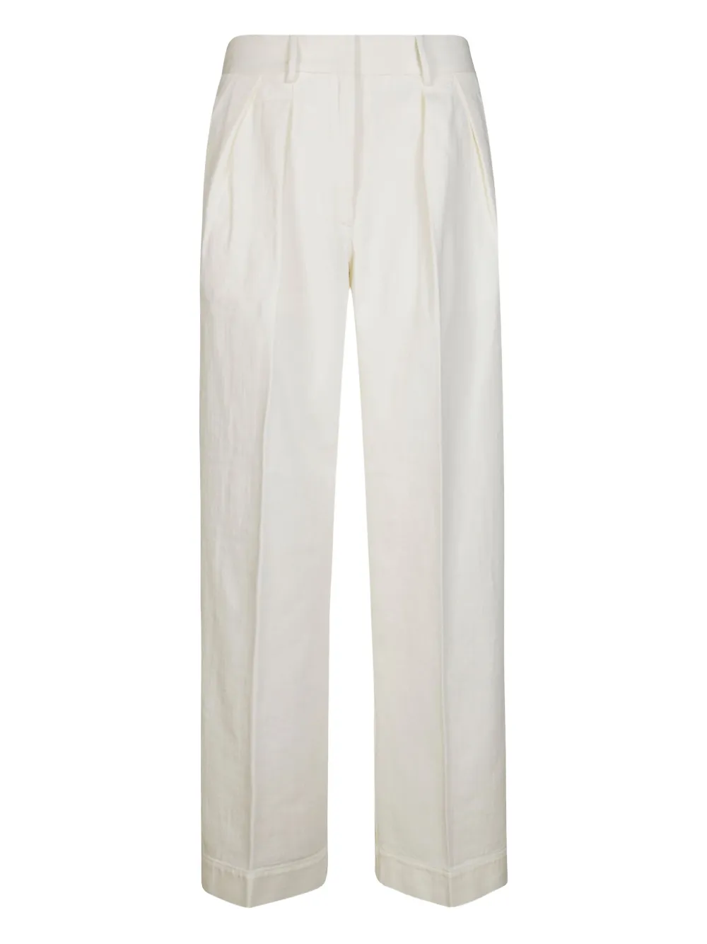 Forte Forte pleated trousers - ホワイト Forte Forte pleated trousers - ホワイト