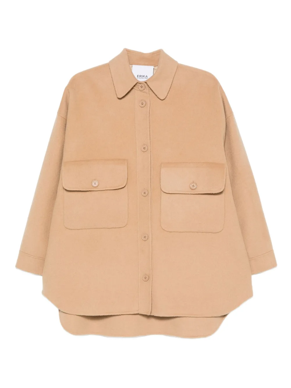 Erika Cavallini  drop-shoulder jacket | Neutrals | Image 1