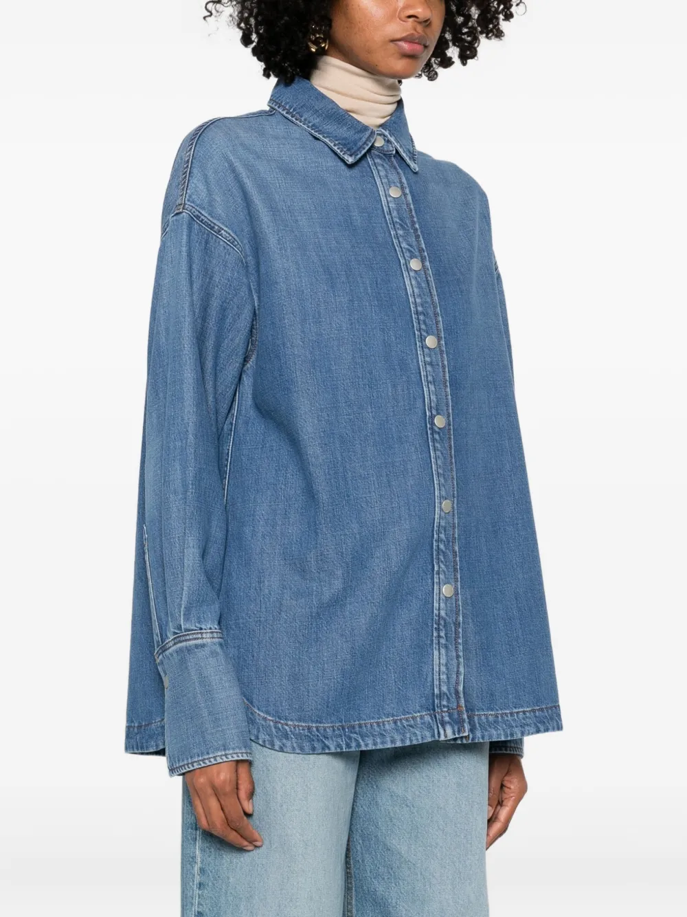  Ag Jeans Denim Shirt - Blue 