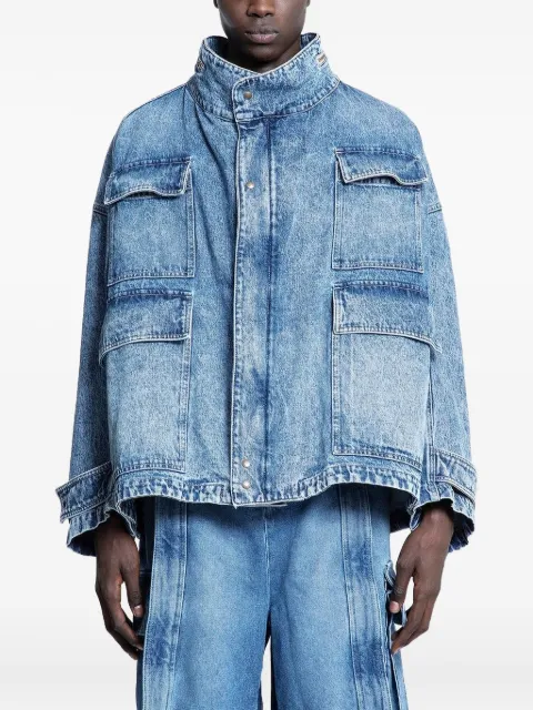 Hed Mayner flap-pockets denim jacket
