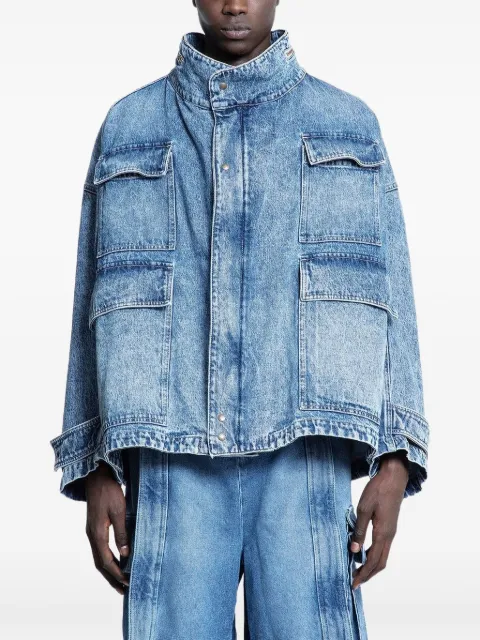 Hed Mayner flap-pockets denim jacket