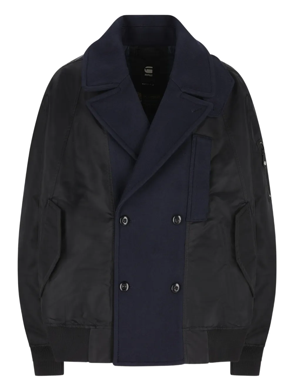 G-Star RAW double-breasted jacket - ブラック G-Star RAW double-breasted jacket - ブラック