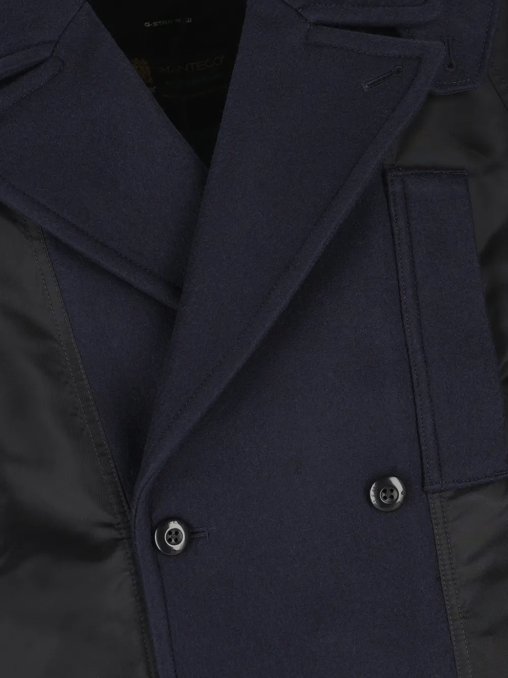 G-star Raw Double-breasted Jacket In Black