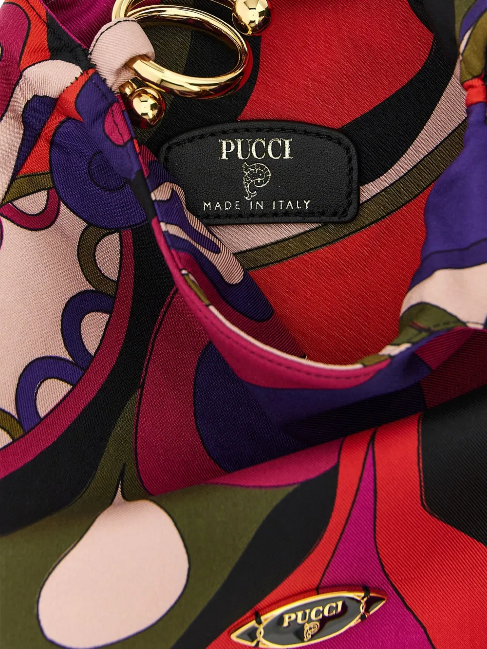 PUCCI Kleine tas met print Roze