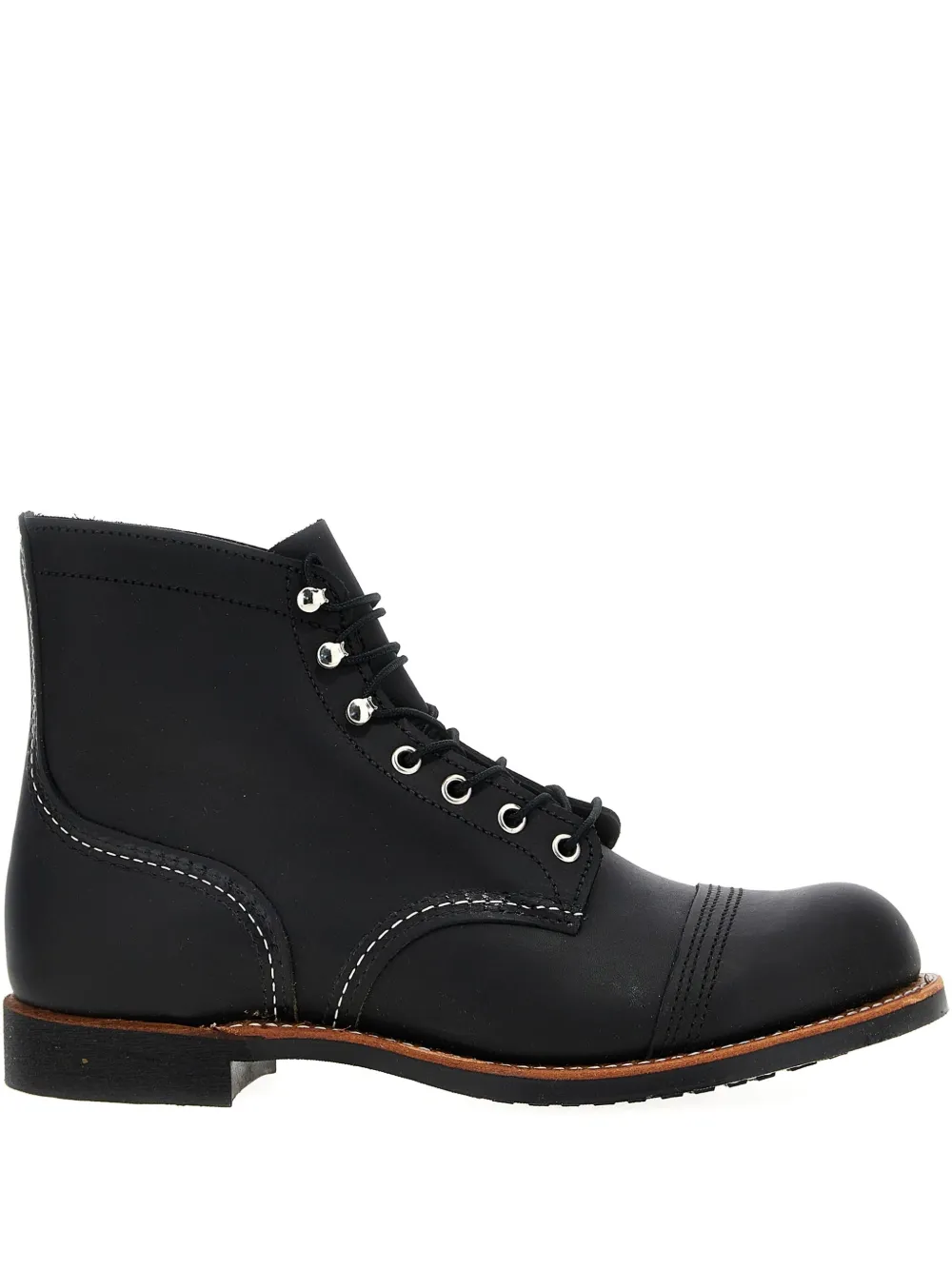 Red Wing Shoes  Iron Ranger® contrast-stitching boots | Black | Image 1