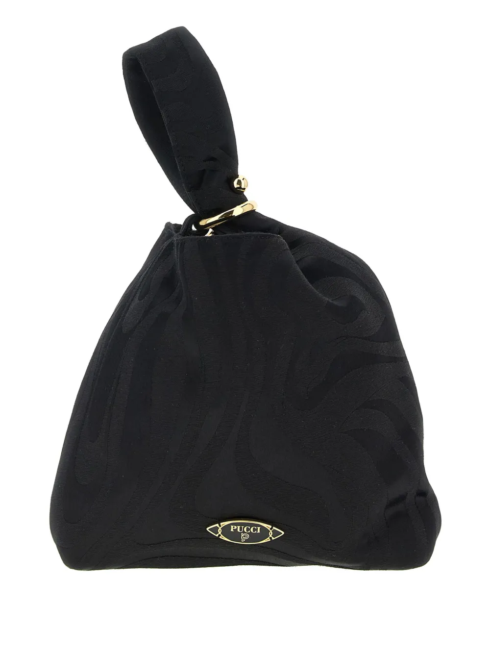 PUCCI logo-detail mini bag - ブラック PUCCI logo-detail mini bag - ブラック