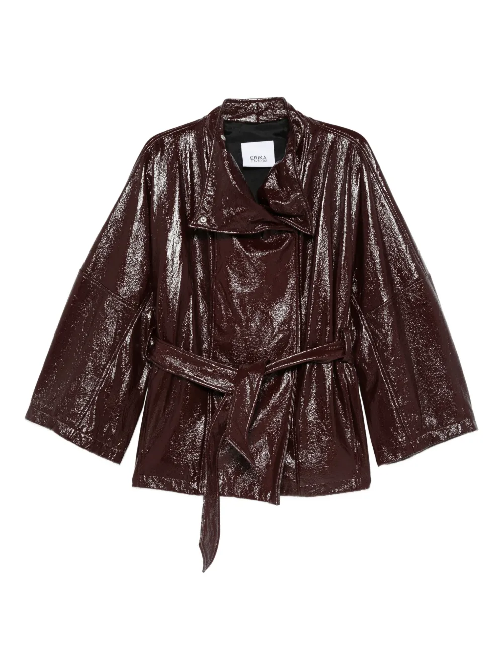 Erika Cavallini  belted jacket | Brown | Image 1