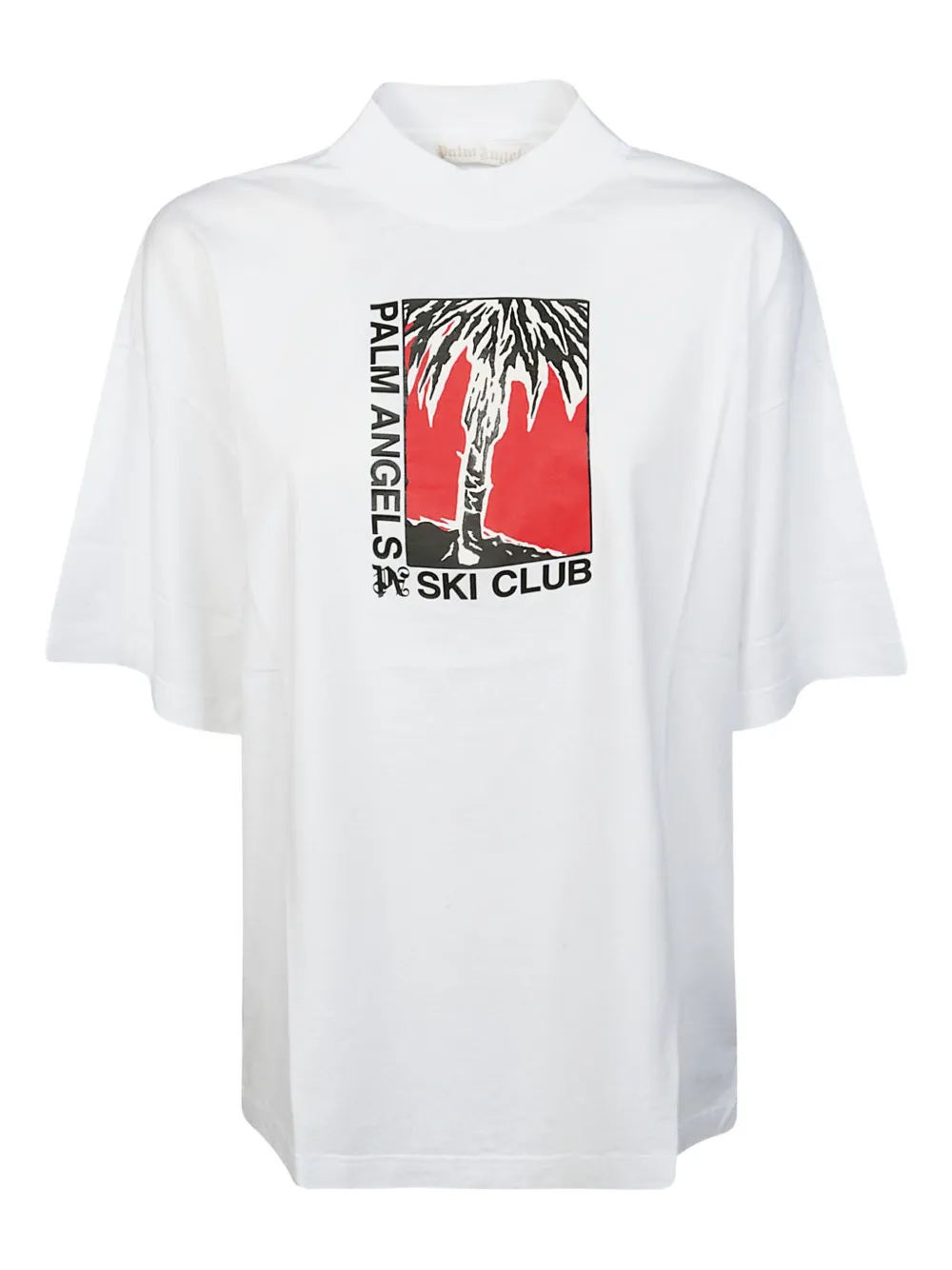Palm Angels T-shirt con grafica - Bianco