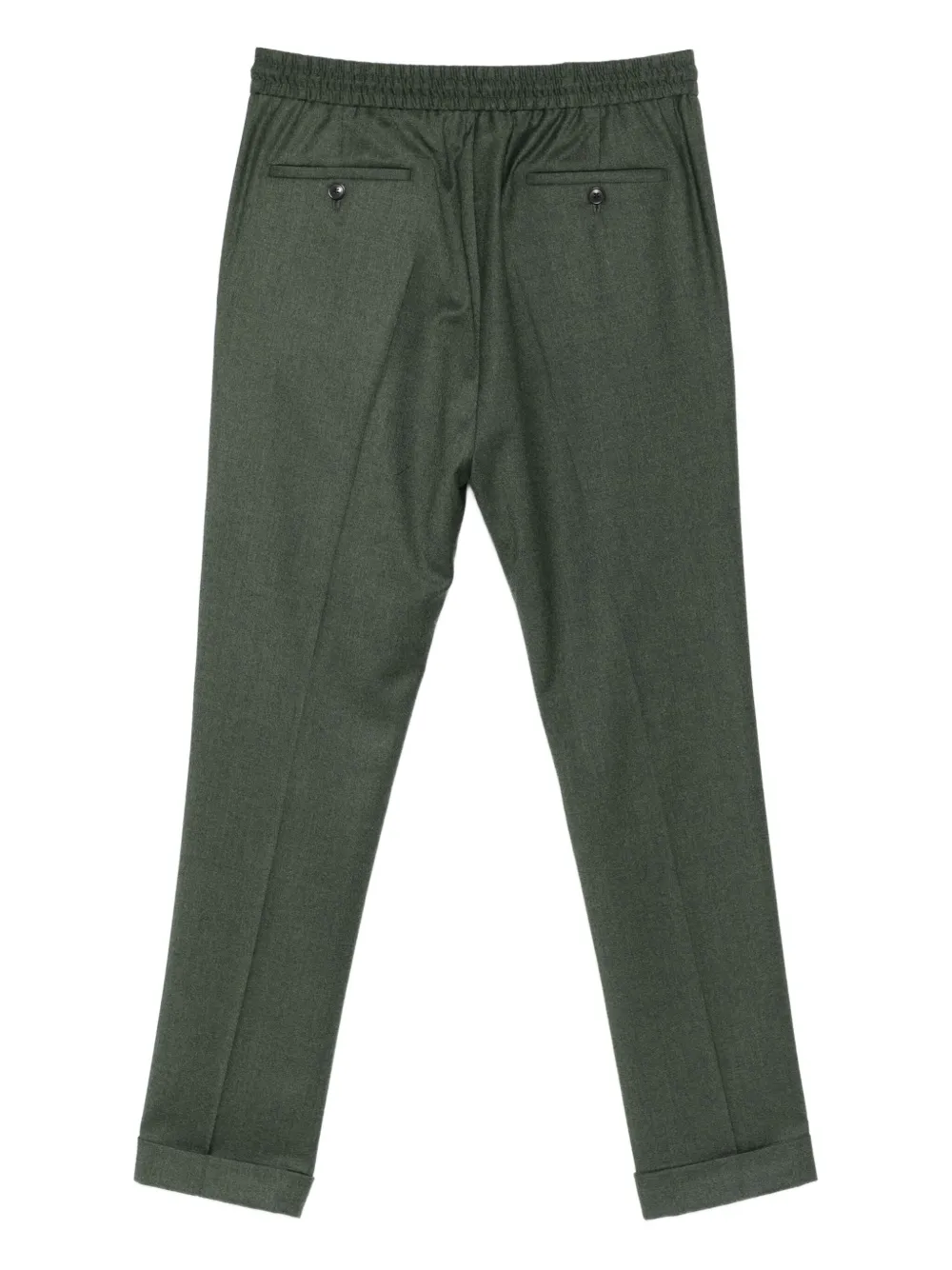 Paul Smith drawstring-waist trousers - Groen