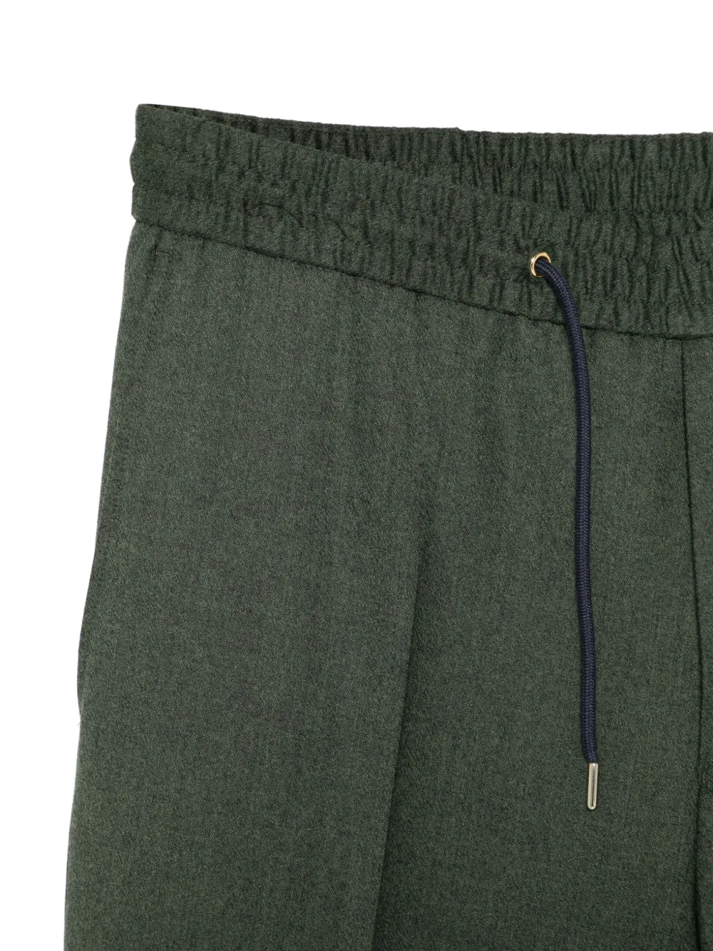 Paul Smith Drawstring-waist Trousers In Green