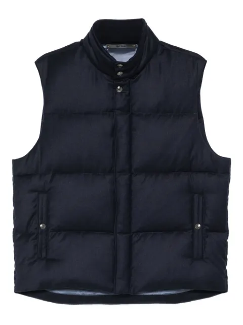 Paul Smith press-stud quilted gilet 