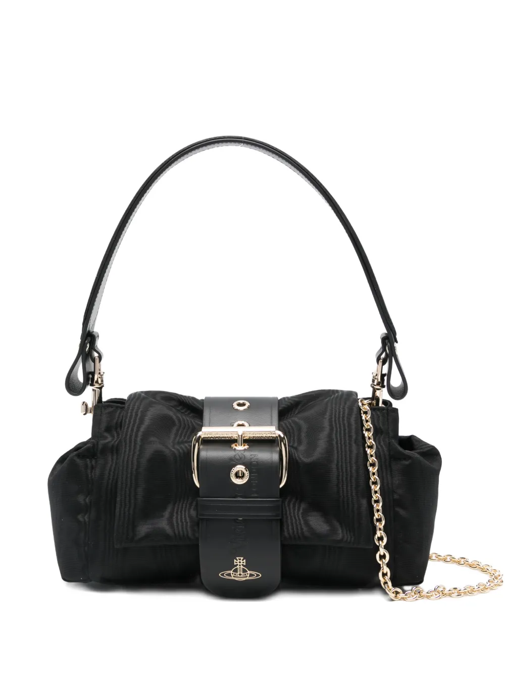 Vivienne Westwood Hazel Treasure buckle shoulder bag - Nero