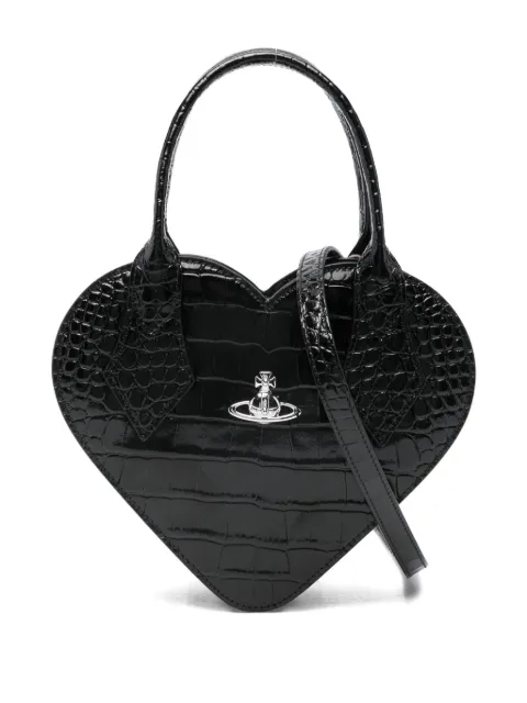 Vivienne Westwood heart-shape embossed tote bag