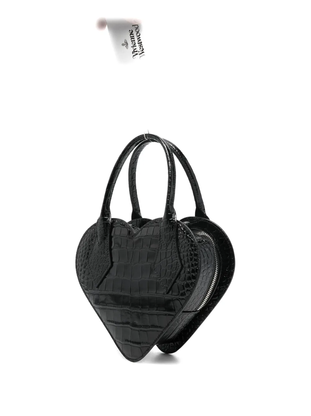 Vivienne Westwood Josephine Heart Tote Bag | Black | FARFETCH OM