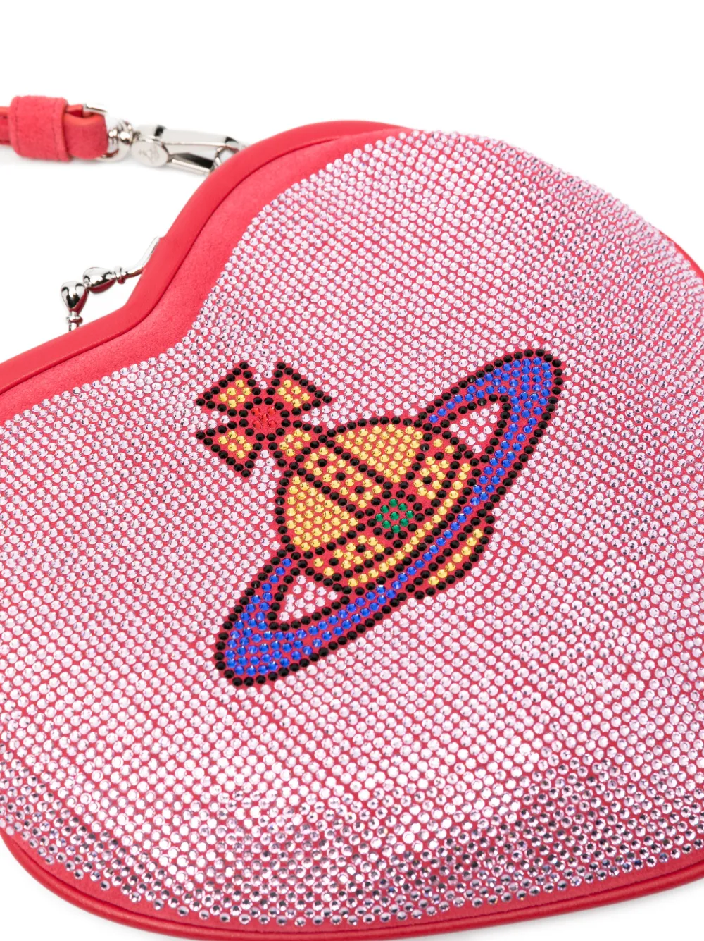 Vivienne Westwood Belle Heart-Frame shopper Rood