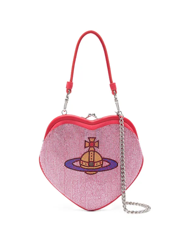 Vivienne Westwood Belle Heart Frame ハンドバッグ | レッド 
