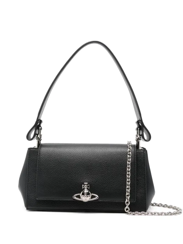 Vivienne Westwood Hazel Orb ショルダーバッグ M | ブラック